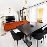 Apartamento Appartement élégant&lumineux 100 m2 - 3 chambres - 2 balcons - 7 min du centre-ville Reims