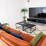 아파트 Appartement Elegant & Lumineux 100 M2 - 3 Chambres - 2 Balcons - 7 Min Du Centre-Ville Reims 랭스